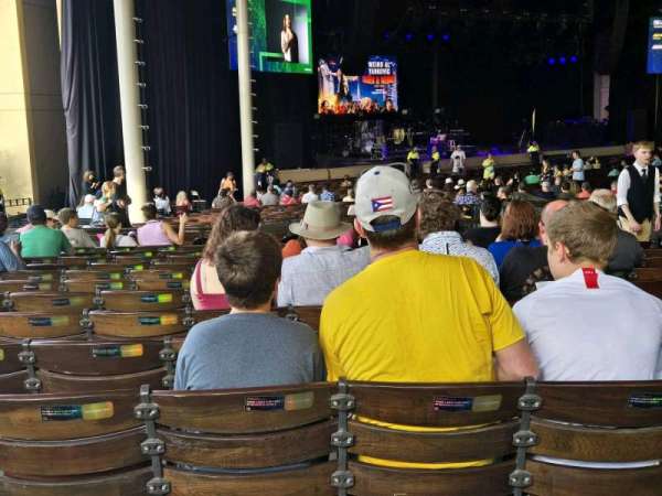 The Pavilion at the Ravinia Festival, section: Left, row: NN, seat: 34