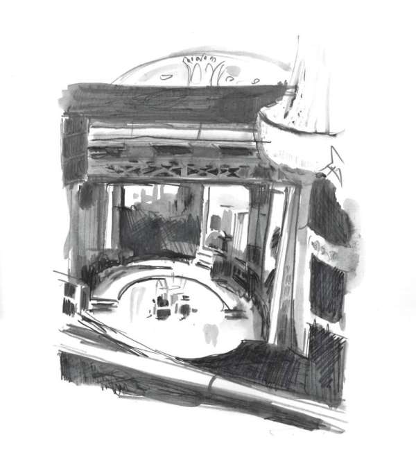 Lyric Theatre, West End, section: Balcony, row: E, seat: 21