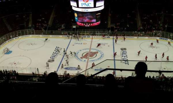 Prudential Center, section: 212, row: 5, seat: 1