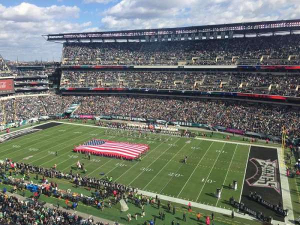Lincoln Financial Field, section: 205, row: 4, seat: 18