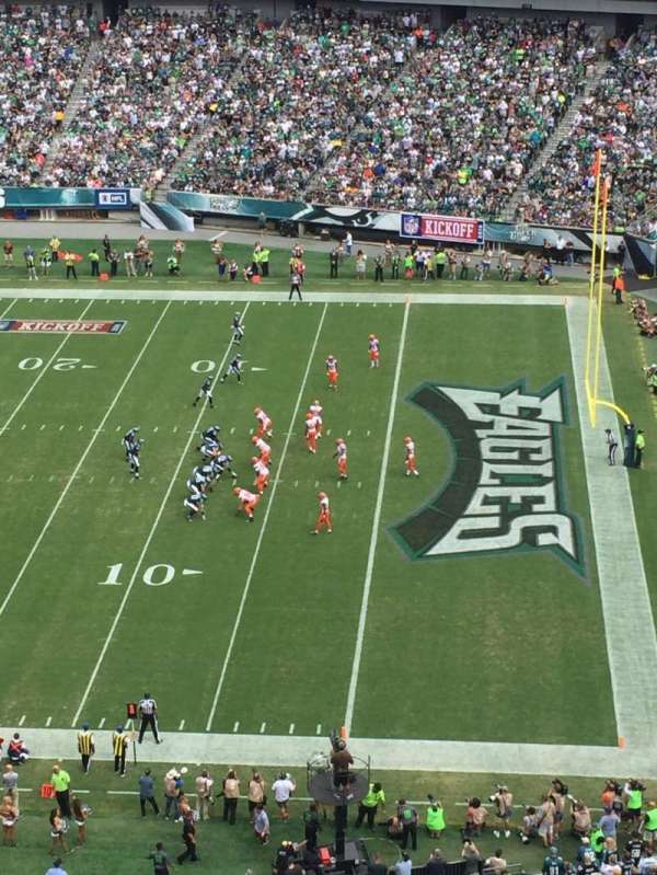 Lincoln Financial Field, section: 205, row: 4, seat: 18