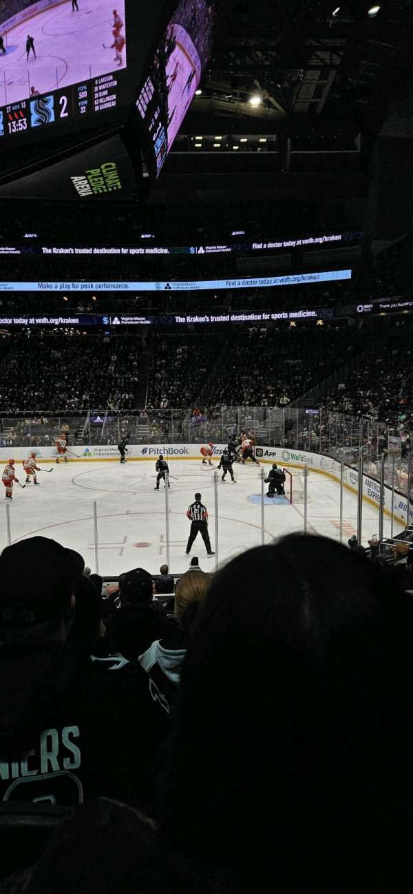Climate Pledge Arena, section: 25, row: P, seat: 6