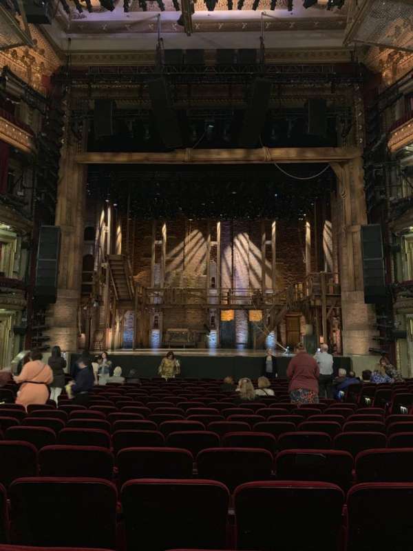 CIBC Theatre, section: Orchestra C, row: T, seat: 109