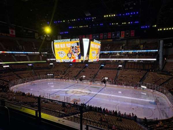 Bridgestone Arena, section: 212, row: E, seat: 14
