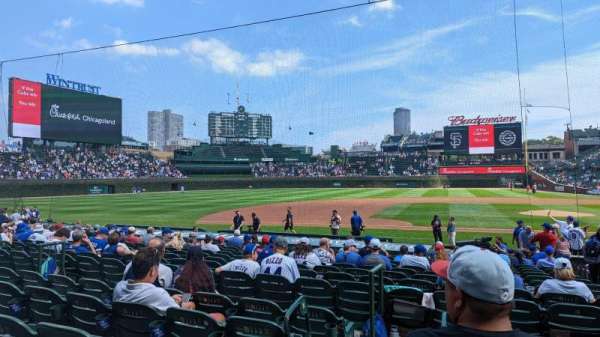 Wrigley Field, section: 112, row: 4, seat: 2