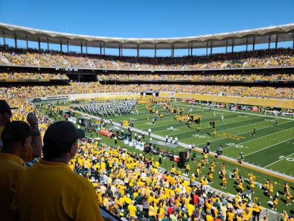 McLane Stadium, section: 202, row: 2, seat: 14
