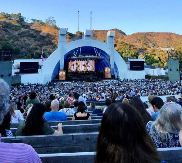 Hollywood Bowl, section: J2, row: 17, seat: 15