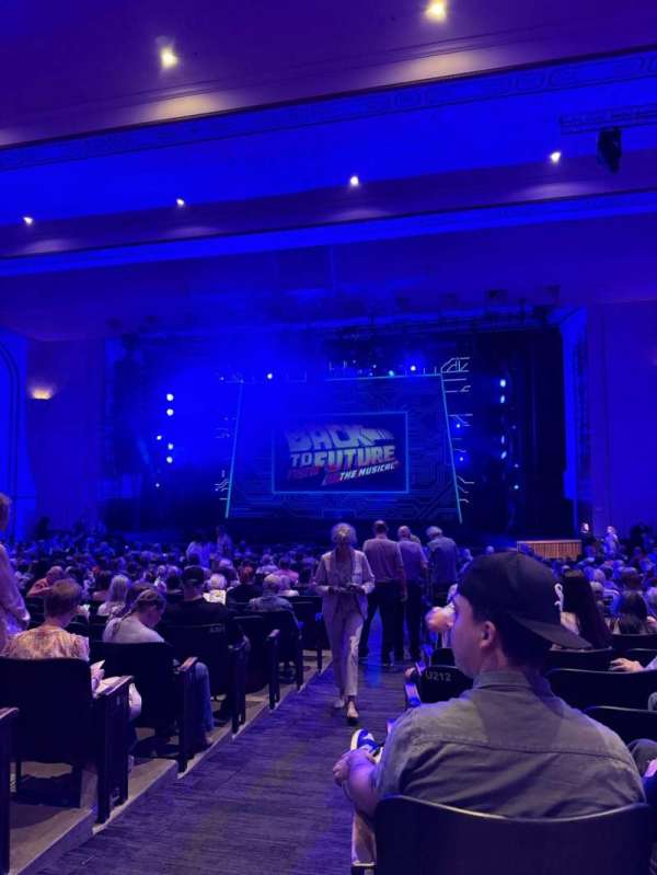 Centennial Hall, section: ORCHRC, row: Y, seat: 212
