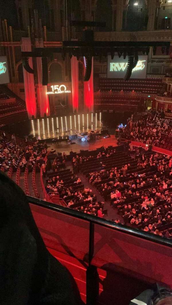 Royal Albert Hall, section: Rausing Circle S, row: 2, seat: 34