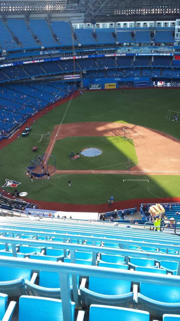 Rogers Centre, section: 519, row: 13