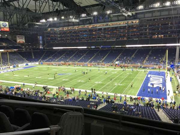 Ford Field, section: 234, row: 4, seat: 2