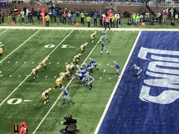 Ford Field, section: 234, row: 4, seat: 2