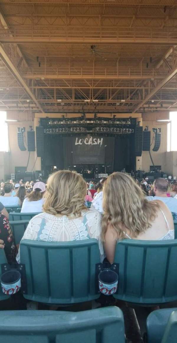 Ruoff Music Center, section: F, row: W, seat: 13