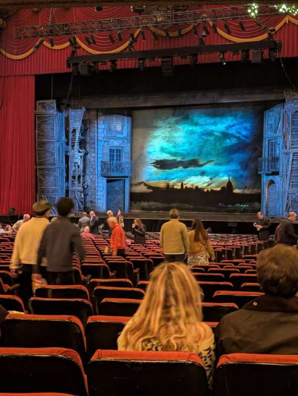 The Fabulous Fox Theatre, St. Louis, section: Orchestra 5, row: DD, seat: 12