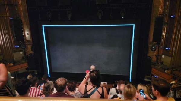 Nederlander Theatre, section: Mezzanine C, row: G, seat: 102