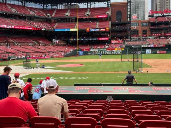 Busch Stadium, section: 144, row: 4, seat: 9