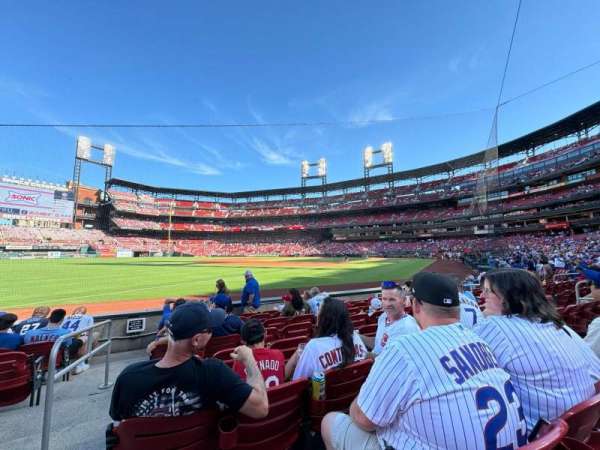Busch Stadium, section: 163D, row: H, seat: 12