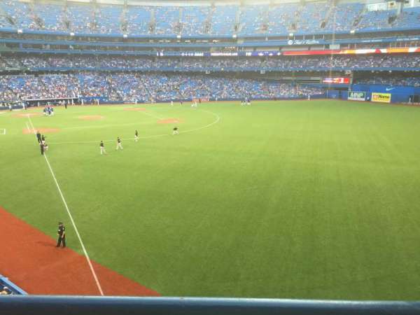 Rogers Centre, section: 210R, row: 1, seat: 3
