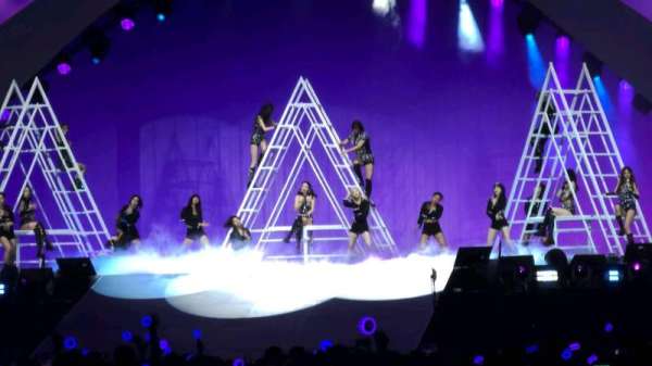 SoFi Stadium, section: Floor, row: 3, seat: 14