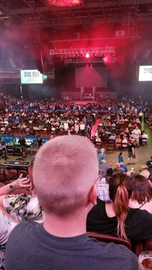 Mohegan Sun Arena, section: 19, row: P, seat: 11