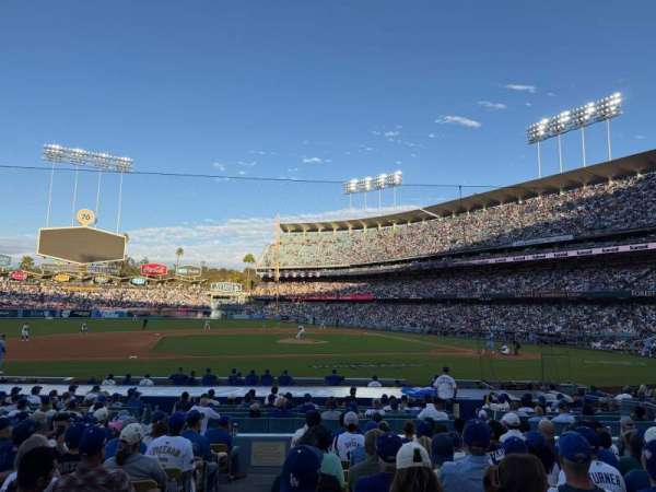 Dodger Stadium, section: 19FD, row: L, seat: 8