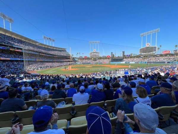 Dodger Stadium, section: 10FD, row: K, seat: 5