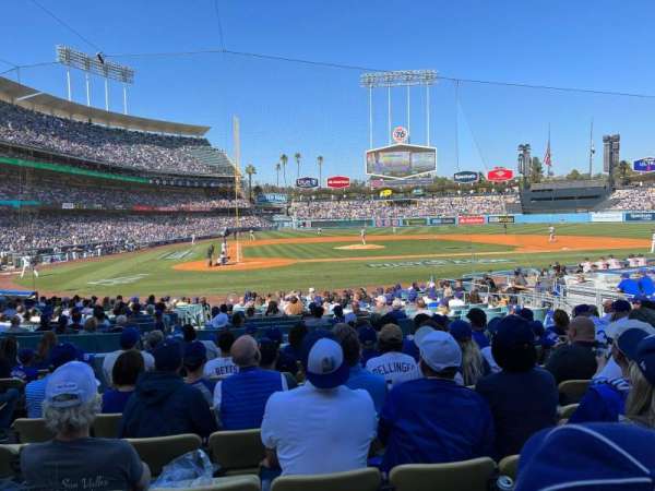 Dodger Stadium, section: 10FD, row: K, seat: 5