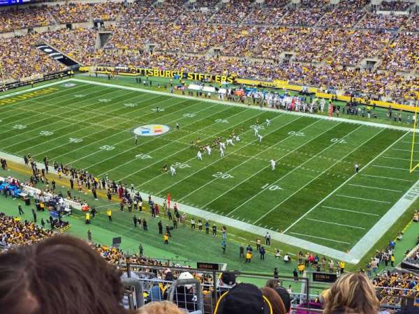 Acrisure Stadium, section: 541, row: Q, seat: 10