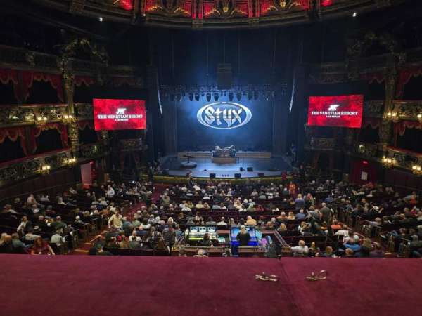 The Venetian Theatre, section: 11, row: A, seat: 30