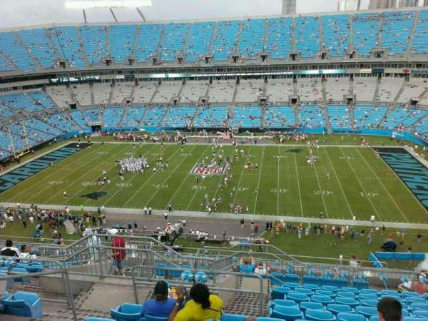 Bank of America Stadium, section: 541, row: 15, seat: 20