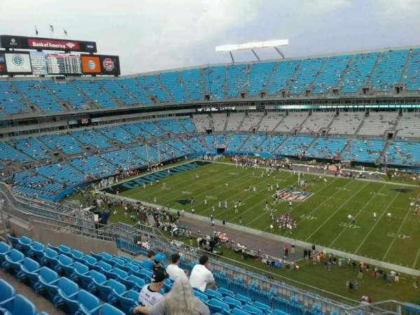 Bank of America Stadium, section: 539, row: 14, seat: 3