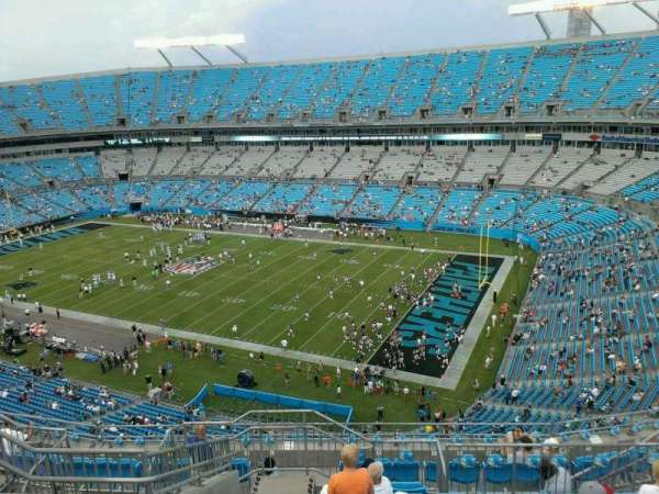 Bank of America Stadium, section: 537, row: 8, seat: 13