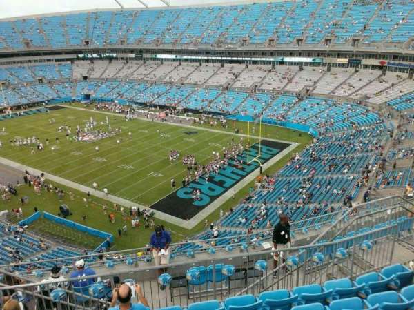 Bank of America Stadium, section: 533, row: 6, seat: 11