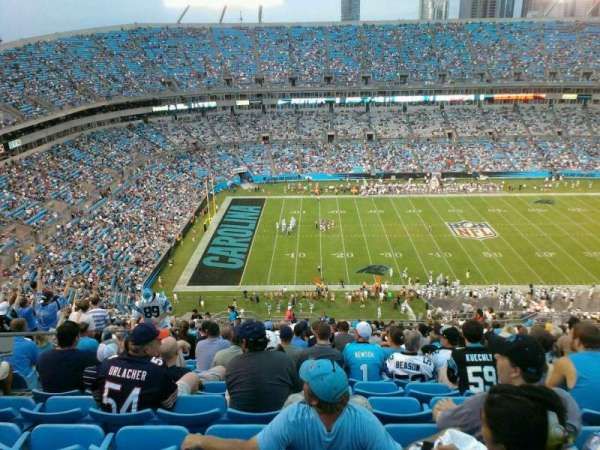Bank of America Stadium, section: 544, row: 24, seat: 18