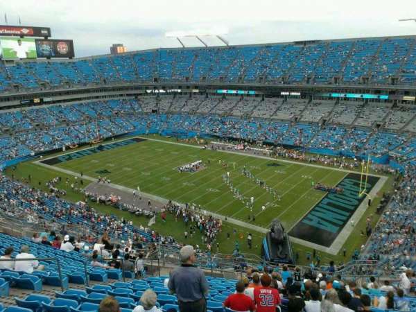 Bank of America Stadium, section: 509, row: 13, seat: 15