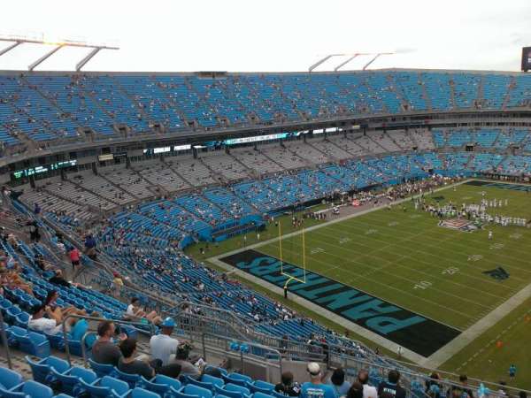 Bank of America Stadium, section: 525, row: 12, seat: 13