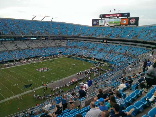 Bank of America Stadium, section: 519, row: 11, seat: 15