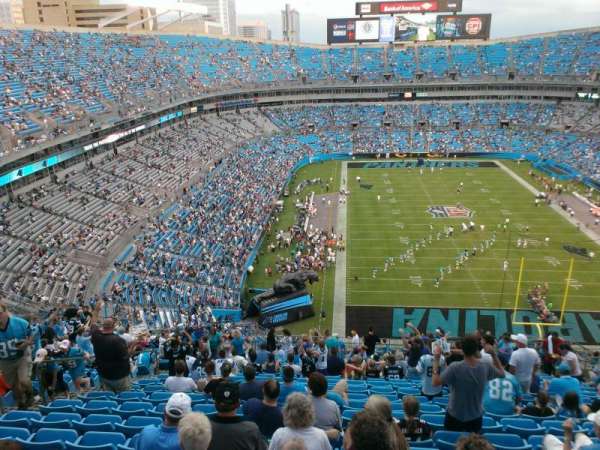 Bank of America Stadium, section: 503, row: 21, seat: 12