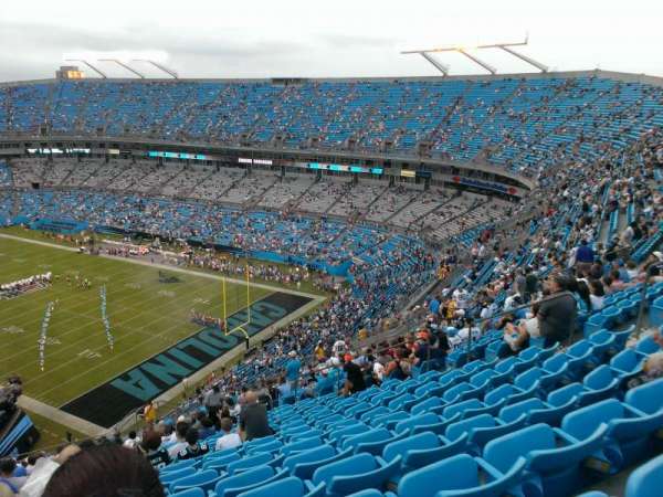 Bank of America Stadium, section: 506, row: 22, seat: 15
