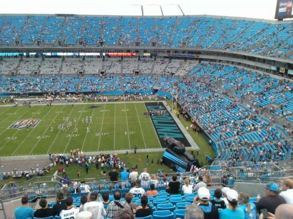 Bank of America Stadium, section: 512, row: 11, seat: 14