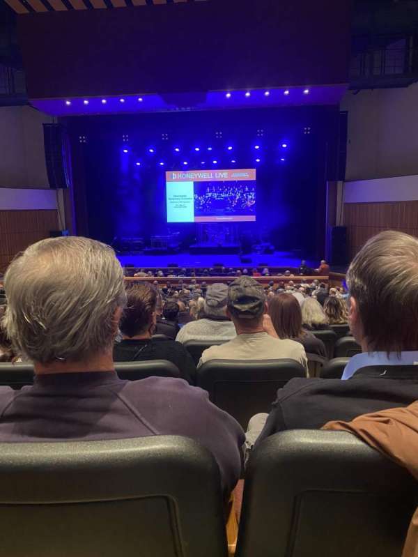 Ford Theater at the Honeywell Center, section: Lower, row: T, seat: 18