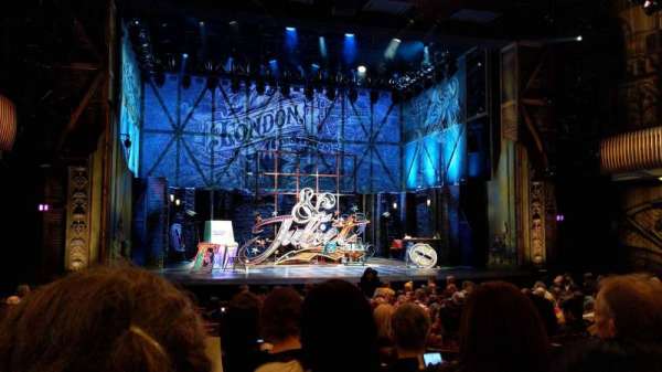 Stephen Sondheim Theatre, section: Orchestra C, row: P, seat: 118