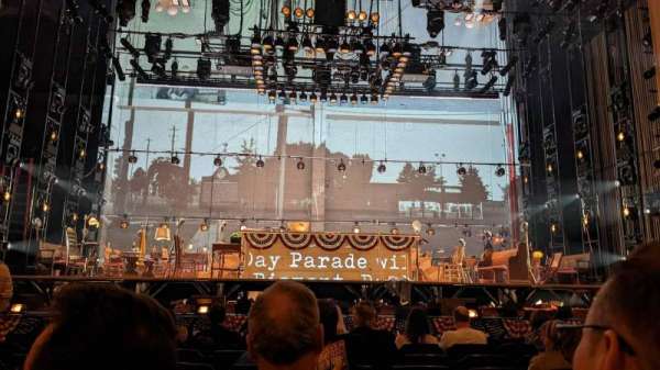Bernard B. Jacobs Theatre, section: Orchestra C, row: H, seat: 109