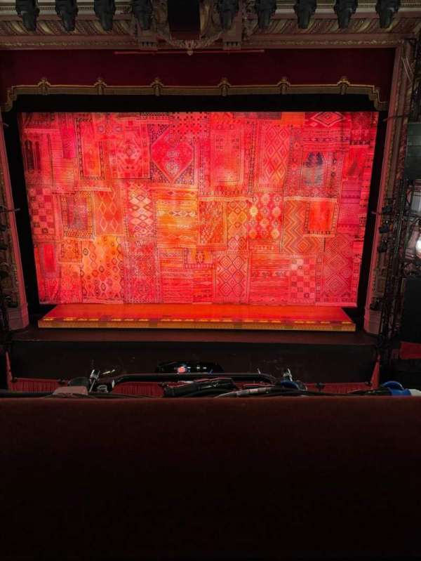 Alhambra Theatre, Bradford, section: Dress Circle, row: A, seat: 19