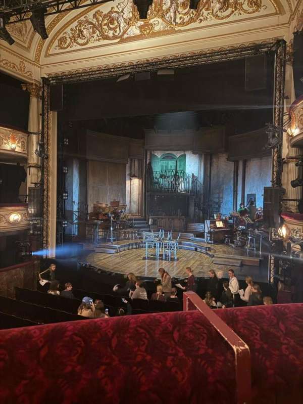 Lyric Theatre, West End, section: Dress Circle, row: A, seat: 3