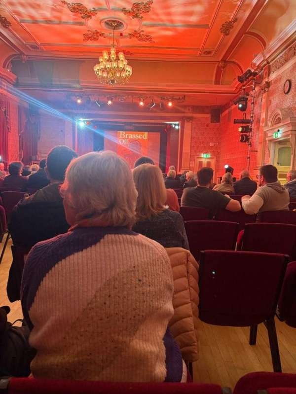 Batley Town Hall, section: Stalls, row: L, seat: 10