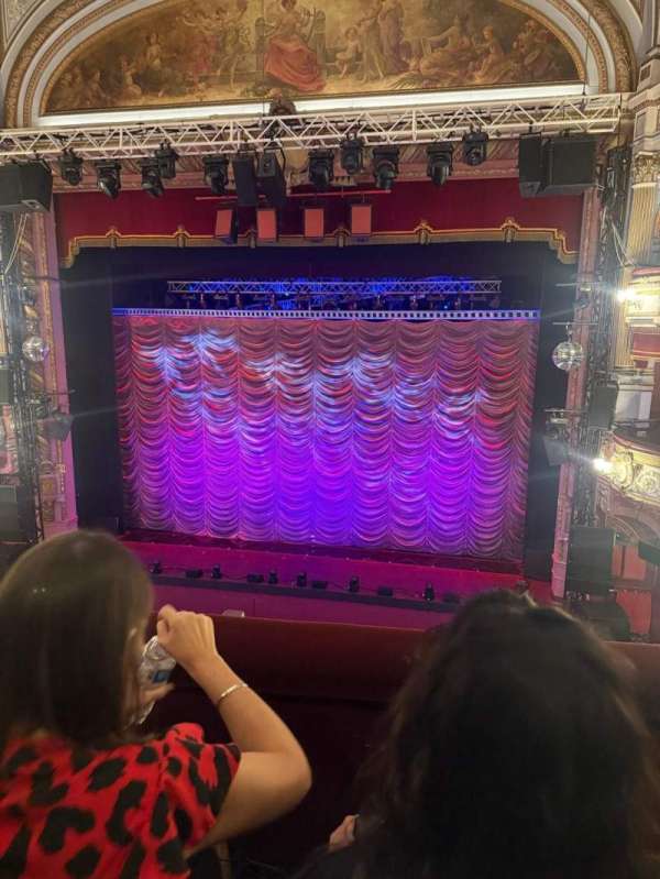 Alhambra Theatre, Bradford, section: Dress Circle, row: B, seat: 14