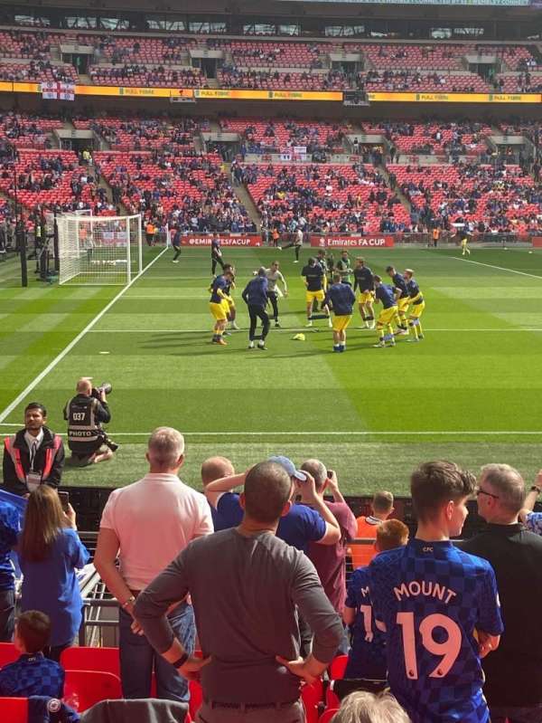 Wembley Stadium, section: 104, row: 11, seat: 62