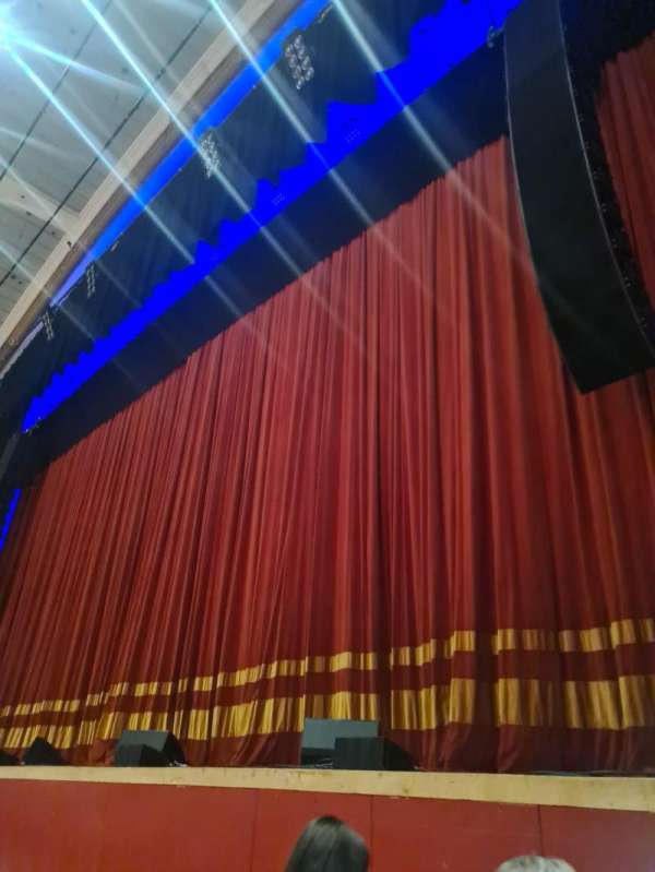 De Montfort Hall, section: Front Of Stage Area, row: C, seat: 1