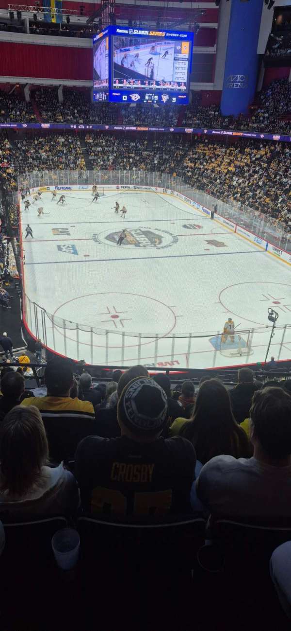 Avicii Arena, section: B29, row: 7, seat: 324